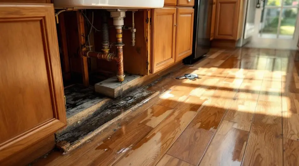 Kitchen Leak Damage Repair Council Bluffs